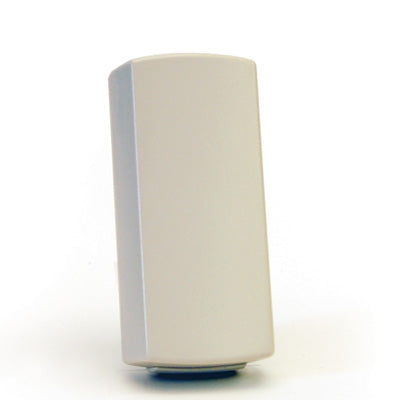 White rectangular sensor on a white background