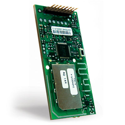 Electronic circuit board with UMI logo on a white background