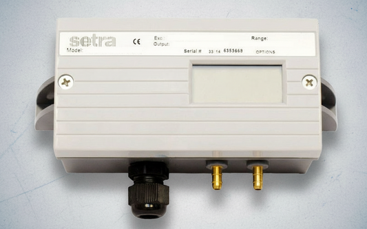 Electronic device with 'setra' branding on a white background