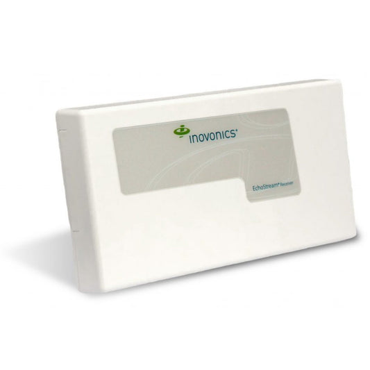 white plastic wall controller on a white background
