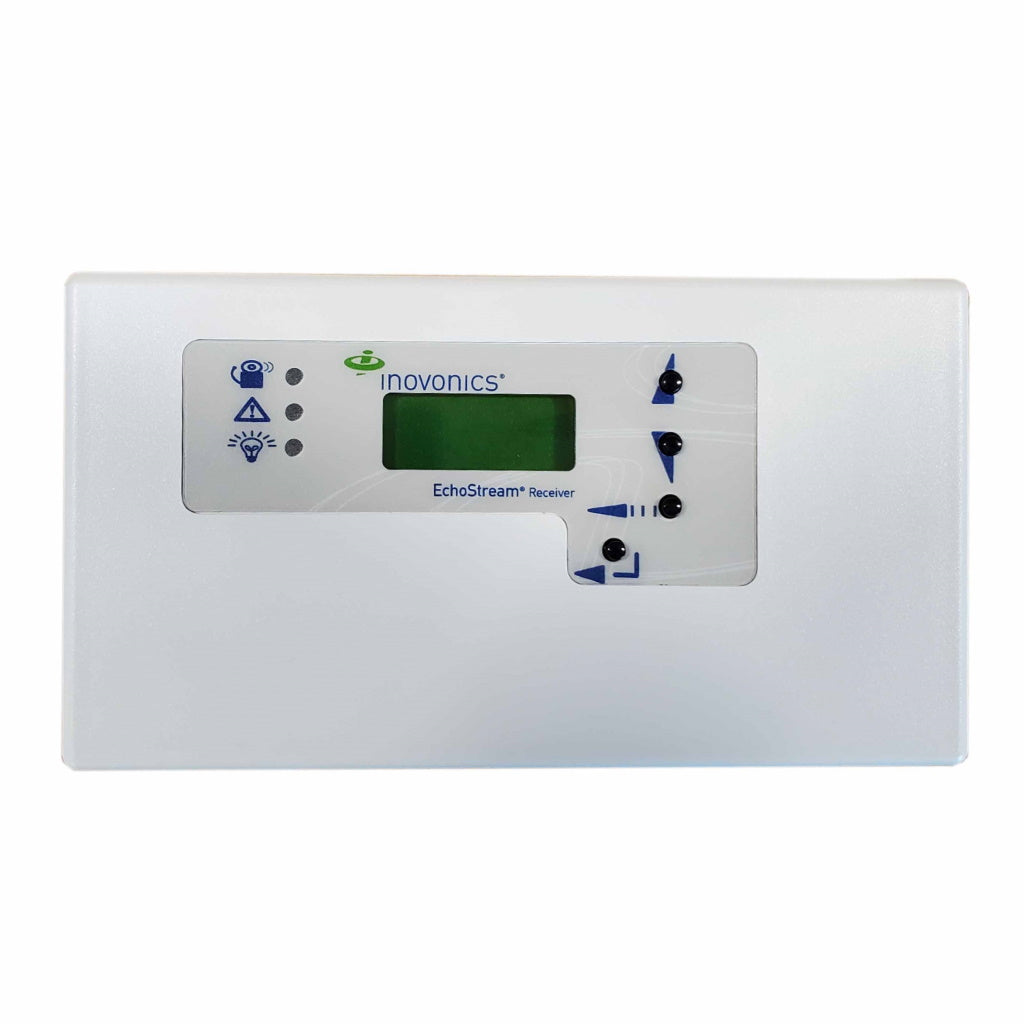 Inovonics EchoStream receiver on a white background