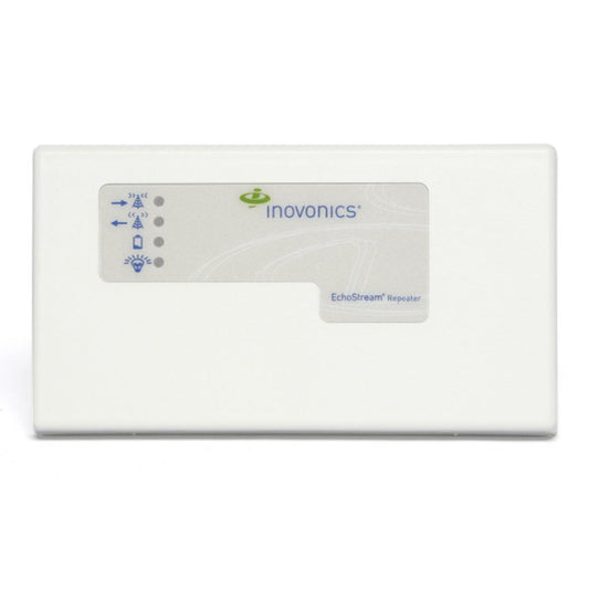 Inovonics EchoStream repeater on a white background
