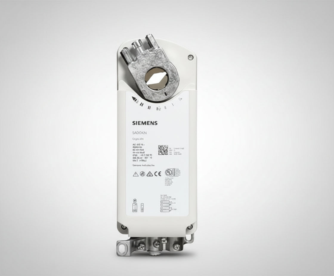 Siemens electrical component on a white background