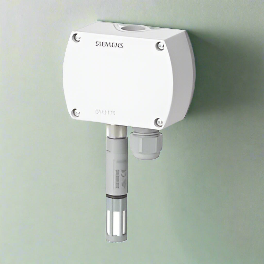 siemens wall mounted sensor on light green background