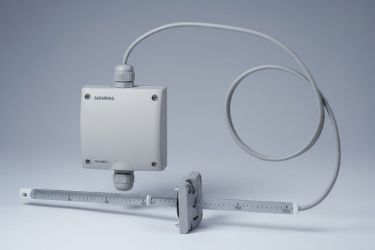 Electrical component with cable on a white background