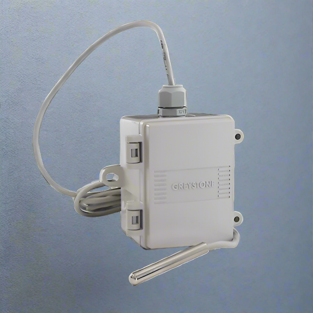 Greystone electronic device with cable on a white background, UL listed logo visible