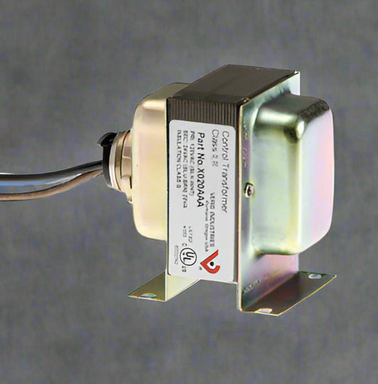 Veris branded electric transformer with wires on a gray background